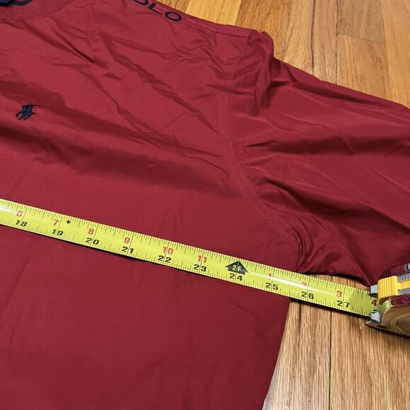 Vintage Ralph Lauren Polo Golf Jacket Pullover Windbreaker Mesh Lined 90s Medium - Picture 4 of 8